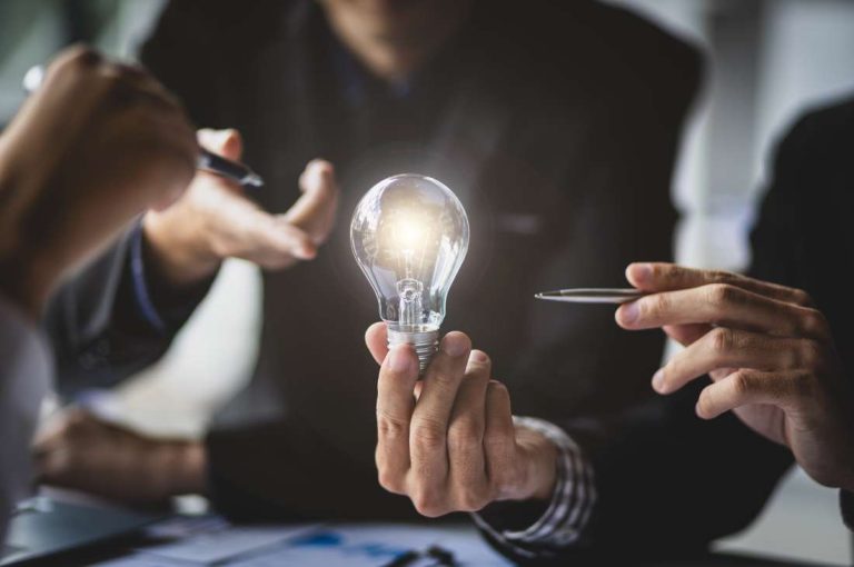 Business leaders conducting research and development with support form Ontario small business grants for innovation