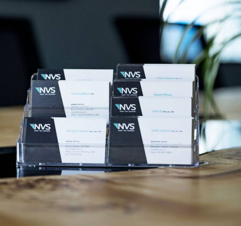 NVS-Accounting-Business-Cards-Table
